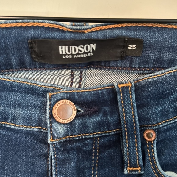 Hudson skinny jeans size 25 - Picture 2 of 4